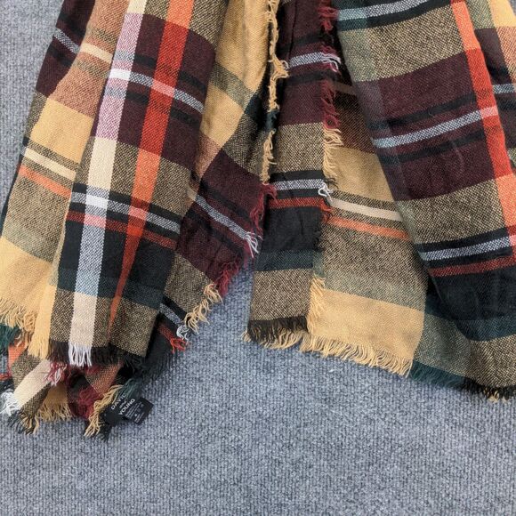 David & Young Women's Shawl Wrap Scarf Multicolor 100% Acrylic - Picture 8 of 11